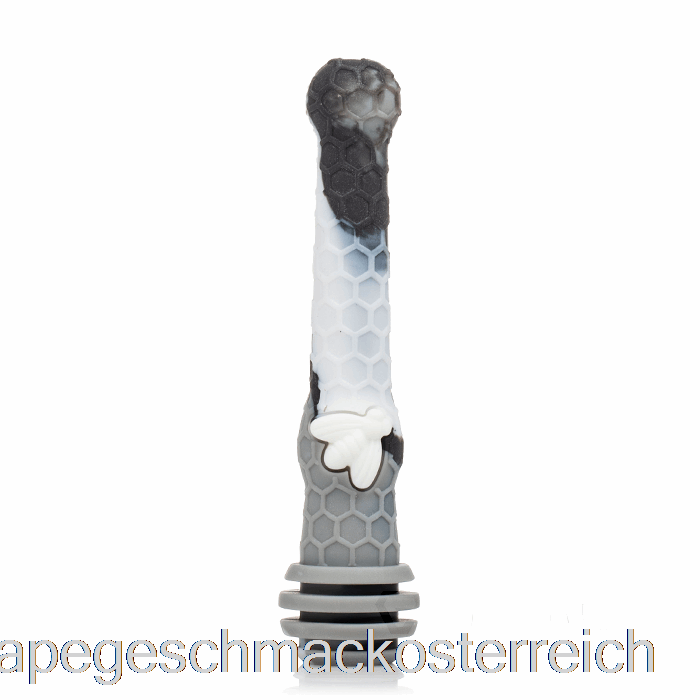 Stratus Honey Dipper Silikon Dab Straw Marmorgrau (schwarz / Grau / Weiß) Vape-Geschmack